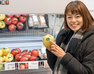 日本の生鮮食品を産地表示で販売
