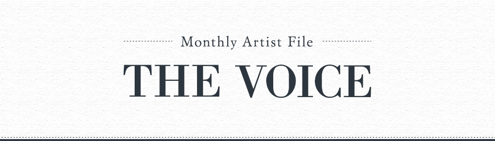 Monthly Artist File -THE VOICE-　メッセージフォーム