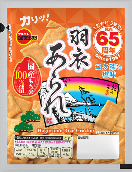 「アルミ羽衣あられ」10袋入りを合計12名様の方に抽選でプレゼント!