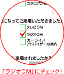 �u���W�ICM�v�Ƀ`�F�b�N�I