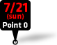 7/21 (sun)@Point 0