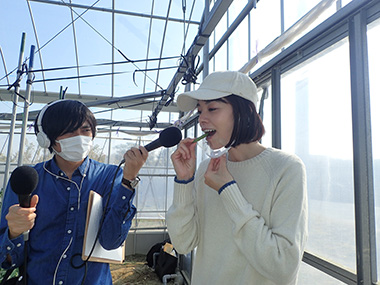 「夏の（アスパラ）も食べて欲しいけど、正直春の方がおいしいです（笑）」と、西川さん・・！