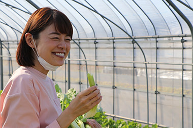 そして、頂いた一本を早速ポキッ!!!!