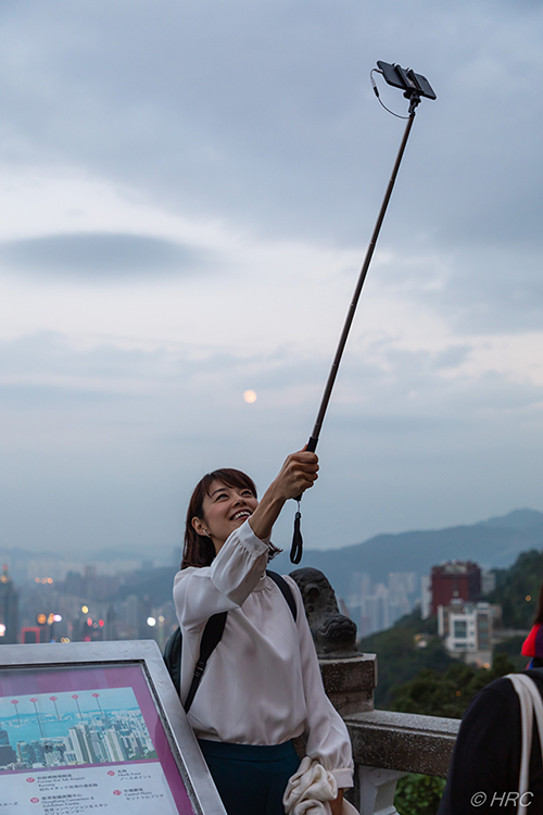 自撮り棒デビュー♪