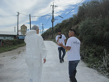 生産者側の広報スタッフが取材する…という初めての事態に！