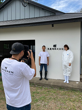 生産者側の広報スタッフが取材する…という初めての事態に！