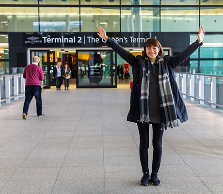 イギリス・ロンドンにやってきました