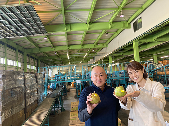 「ラ・フランスセンター」は驚きの特大サイズ。