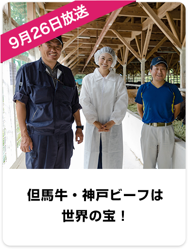 但馬牛・神戸ビーフは世界の宝！