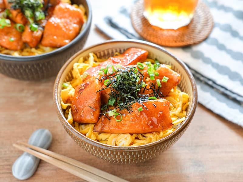 群馬県産サーモンを使った料理