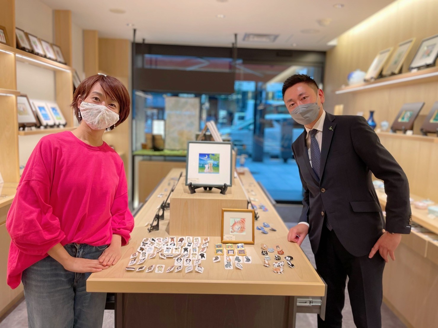 安藤七寶店　本七宝　ダブルミラー 安藤七寶店 本七宝 ダブルミラー 【公式通販】