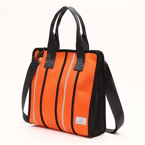 Amazon | UPCYCLE LABスパイラルトートバッグ 中（ホワイト