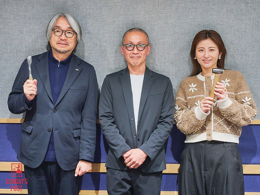 仏師の加藤巍山さんが登場