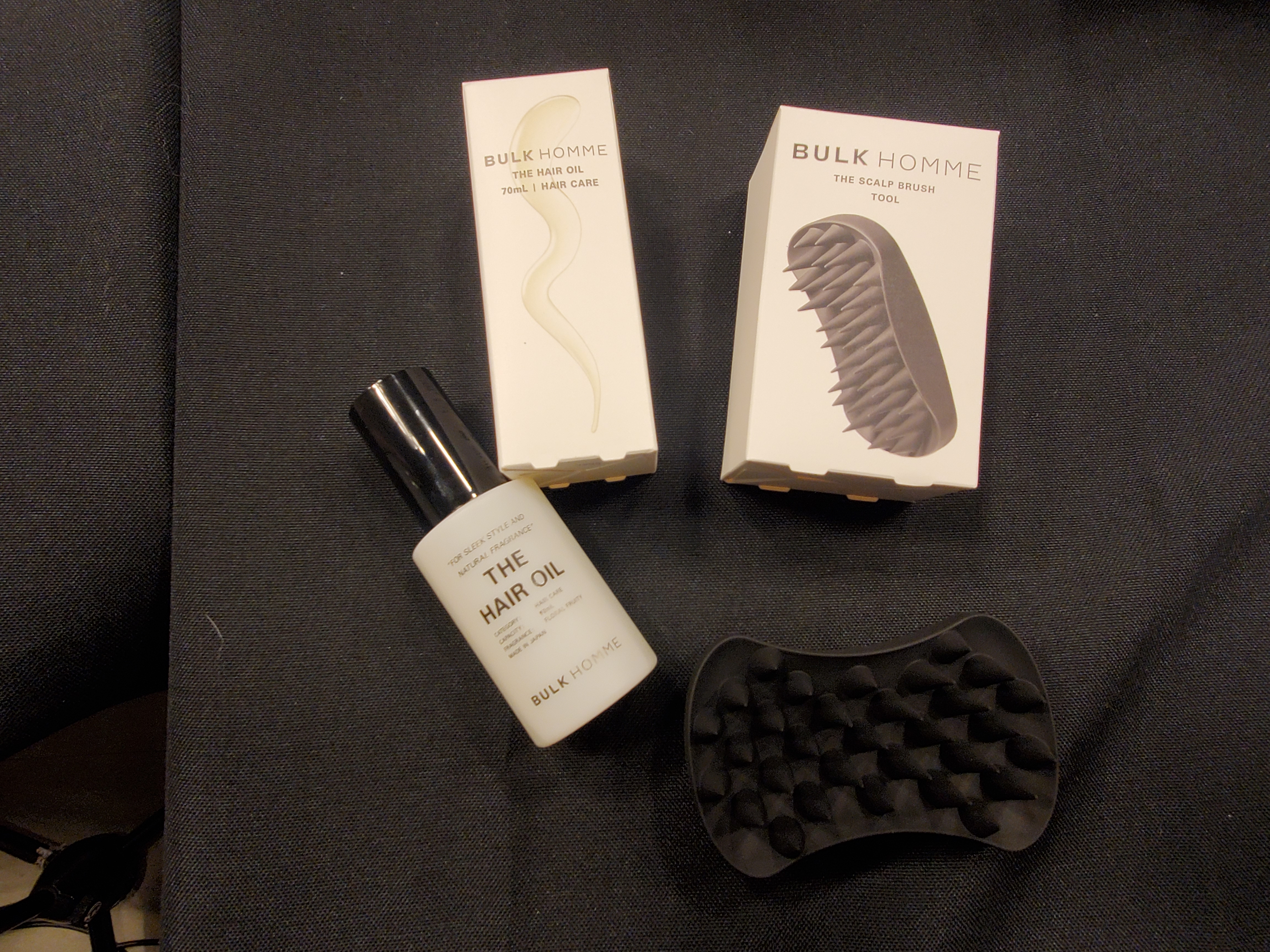 バルクオムヘアオイルスキャルプブラシ
