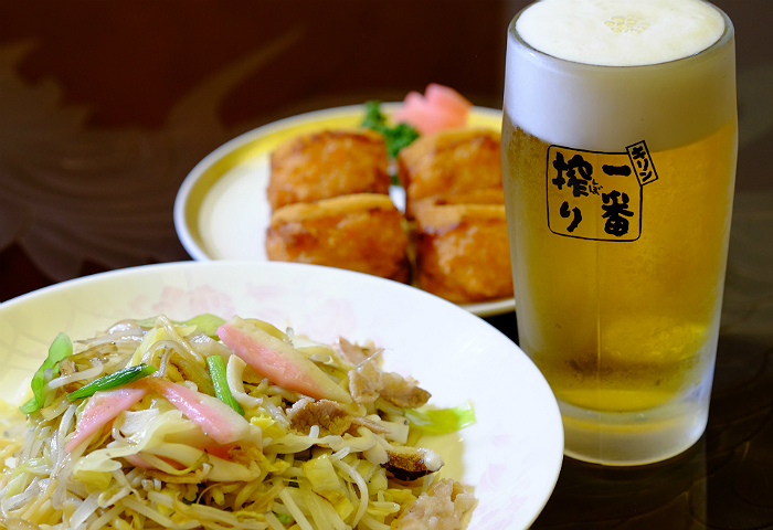 皿うどん（太麺）/ ハトシ 写真