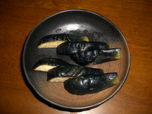 水ナスの浅漬け 写真