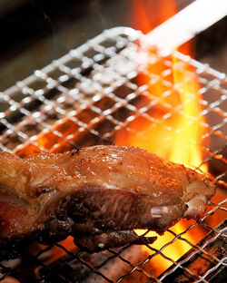 近江軍鶏の焼き鳥 写真