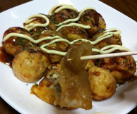 どて焼き入りたこ焼き 写真