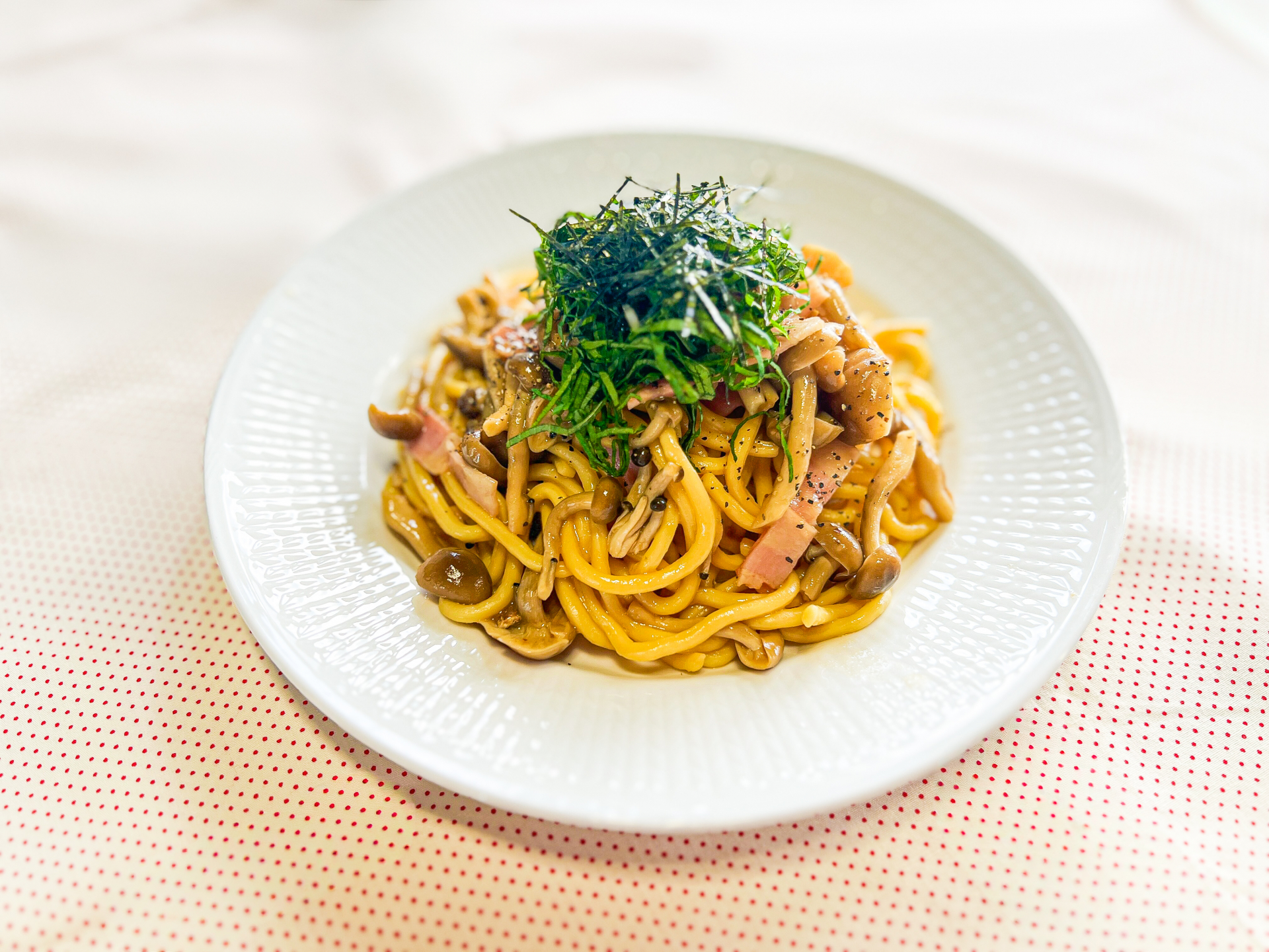 メンタルケアは、きのこで菌活！ おすすめのきのこレシピを紹介！『きのこの和風スパゲッティ』