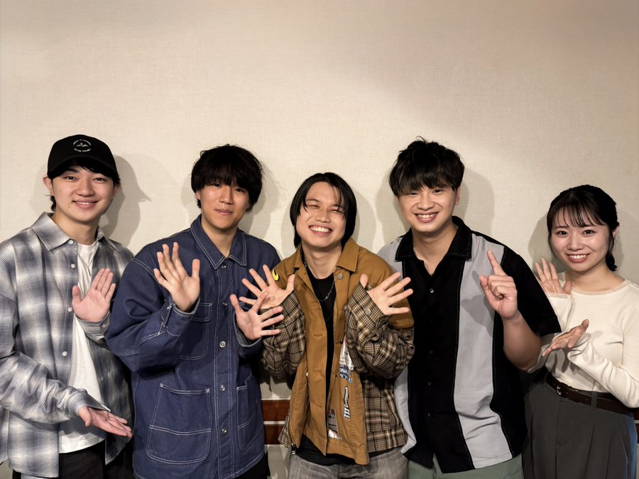 TOKYO FM 注目バンド、Mrs.シラストームがゲストに登場！/ 『使える・遊べる・見てる　おすすめアプリなんですか？』