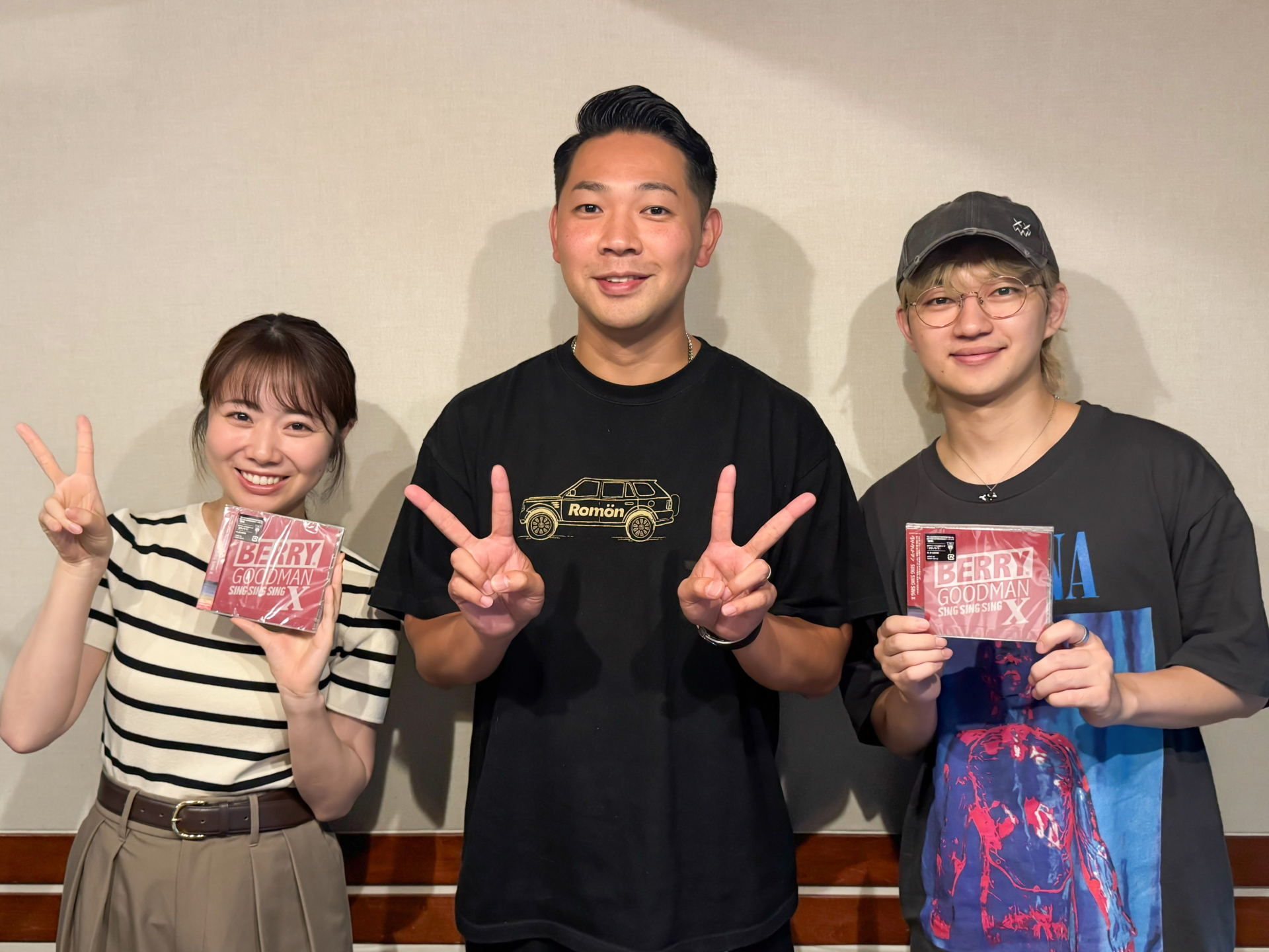 メジャーデビュー10周年記念ツアー中のベリーグッドマンから、Roverさんをお迎えしました🔥
