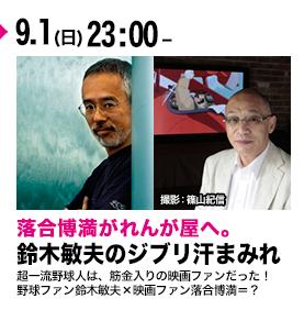 鈴木敏夫のジブリ汗まみれ