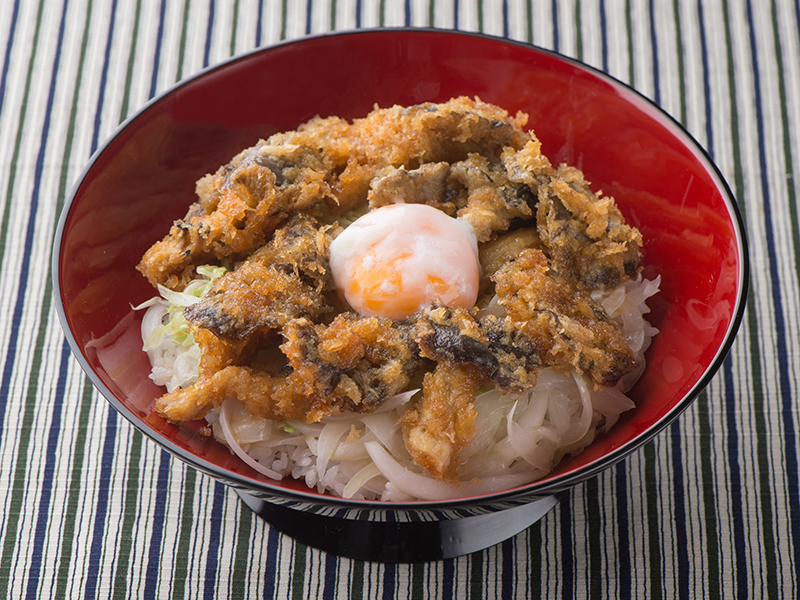 霜降りひらたけのとろ玉丼