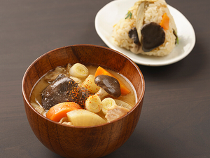 霜降りひらたけの本格豚汁