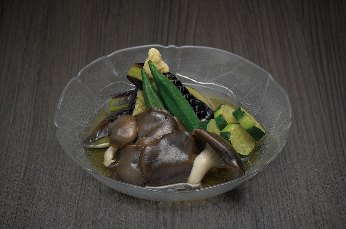 霜降りひらたけの焼きびたし