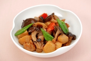 霜降りひらたけの筑前煮