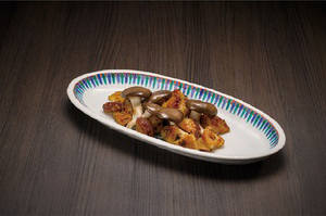 霜降りひらたけの甘酢炒め