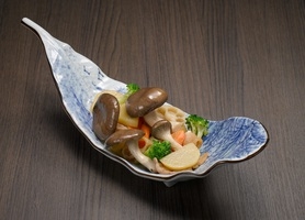 霜降りひらたけのしょう油バター炒め