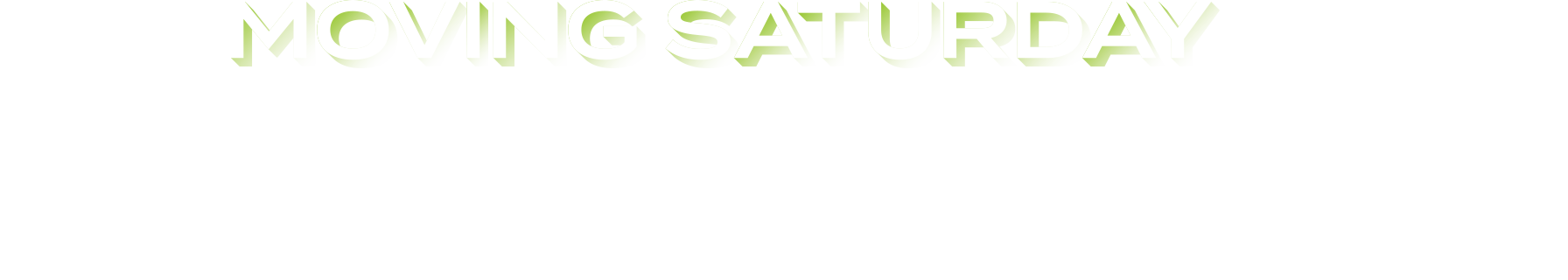 丸山茂樹 MOVING SATURDAY